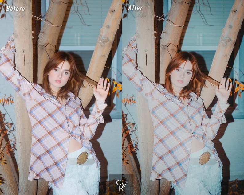 闪光胶片效果Lightroom预设 30个复古风格DNG XMP文件 电脑手机端LR调色滤镜