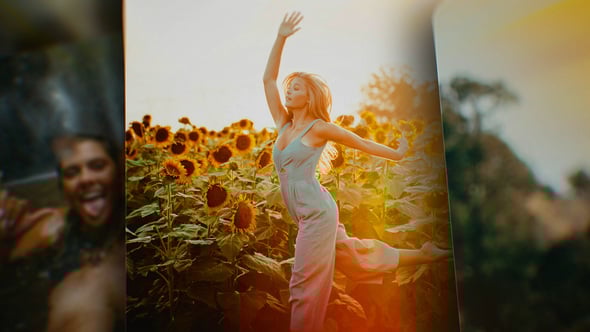 AE模板-照片幻灯片相册模板 优雅现代纪念婚礼家庭旅行回忆影集 视频制作素材