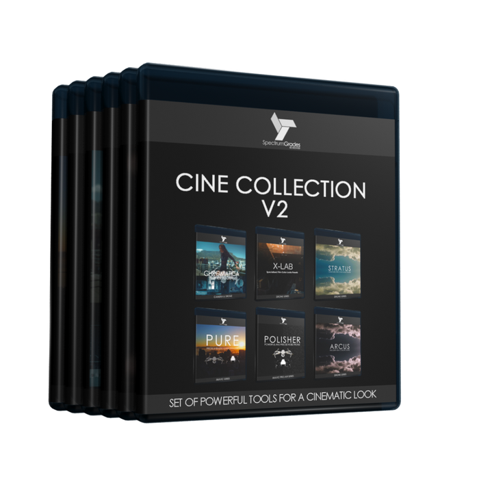 Mavic Pro Cine Collection V2电影调色预设包 36款专业LUTs 专为第一代Mavic系列优化 SpectrumGrades - DJI Mavic Pro Cine Collection V2 (Mavic 1st gen series)