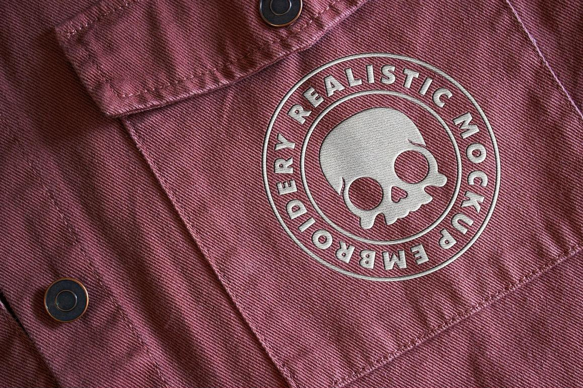 刺绣模型PSD样机12合1套装服装徽章补丁标志品牌展示设计分层可编辑PSD素材 Embroidery Mockups: 12-in-1 Bundle