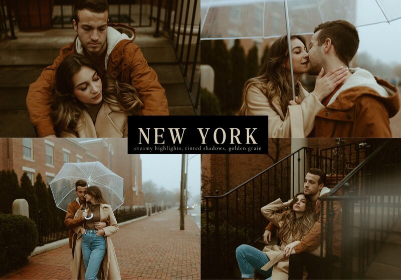 复古怀旧电影风人像调色预设 电影感人像LR调色预设素材 Mark Deleon Euphoria Presets