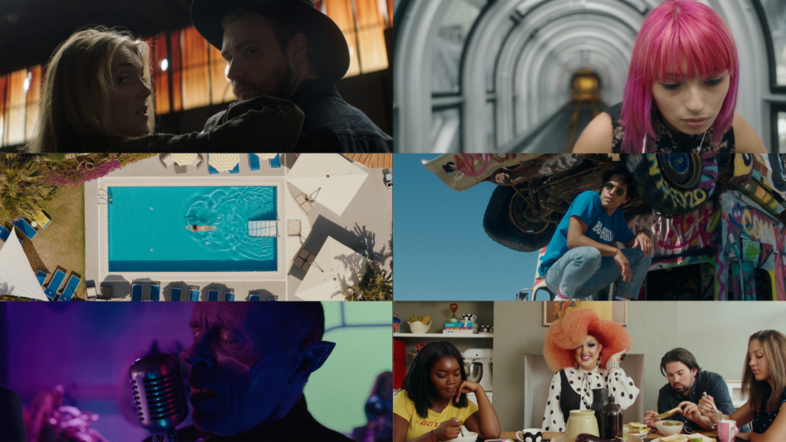 Phantom LUTs Mavic 4 Pro专业电影调色LUT预设包 含ARRI色彩模拟与6款胶片风格 专为DLog素材优化 Cinematic LUTs for DJI Mavic 4 Pro