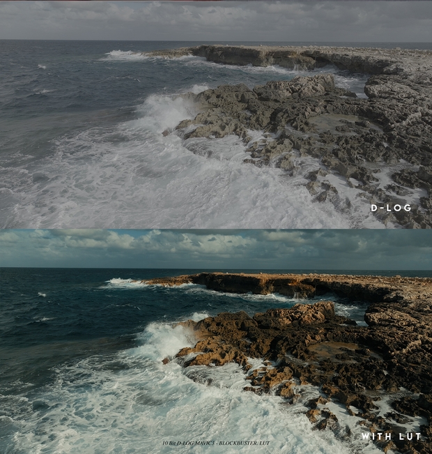 DJI Mavic 3专业航拍调色LUT预设包 50个电影级滤镜 针对D-Log色彩优化 支持PR/达芬奇 DJI MAVIC 3 SERIES CINEMATIC LUT PACK - For D-LOG 10bit Drone Footage