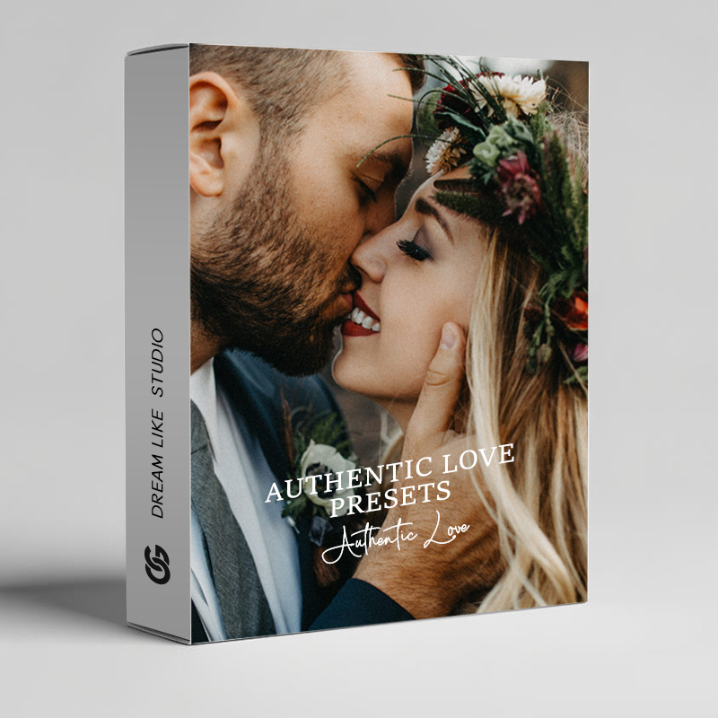 手机 LR 爱情调色预设 PS 人像婚礼滤镜 私奔旅拍写真特效 AUTHENTIC LOVE PRESETS PACK 01