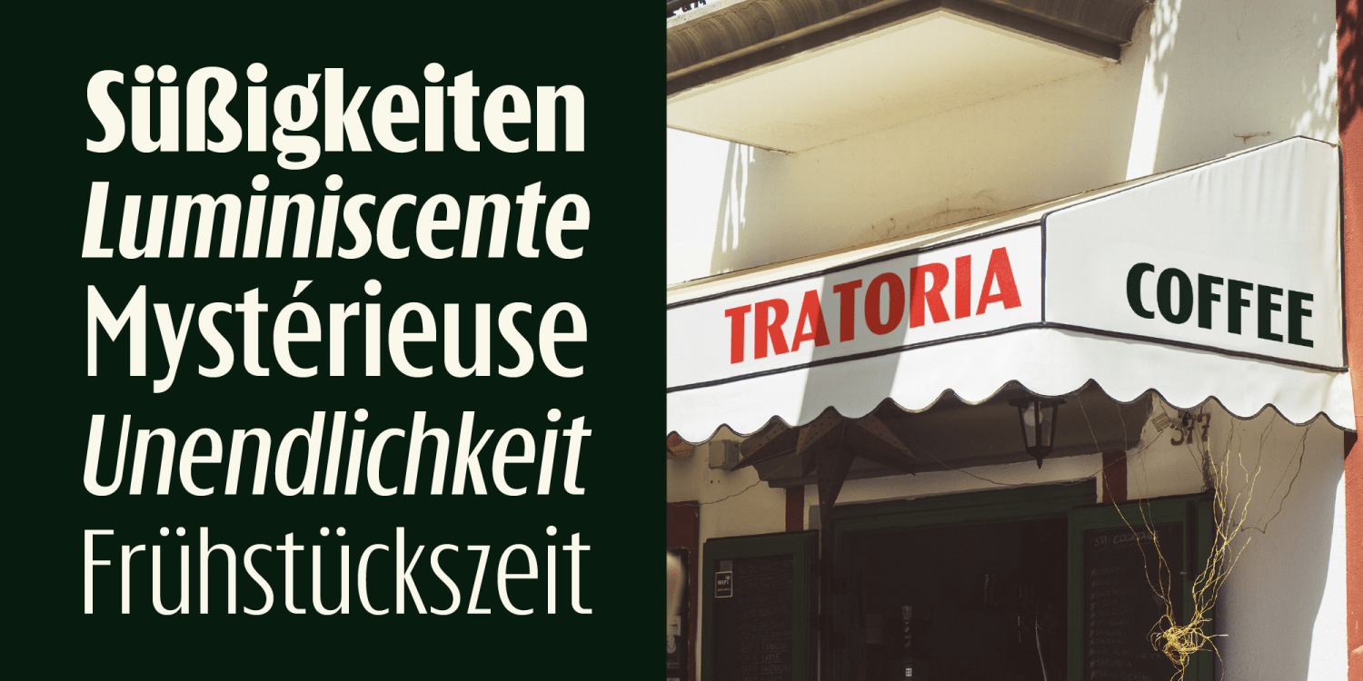 Tortillez 无衬线字体家族 10个OTF文件 坚实干净人文细节标题海报标识设计英文字体