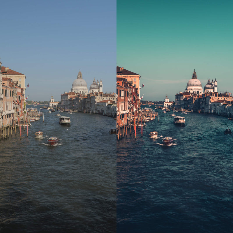 电影感签名调色合集9个LUT预设 含3小时达芬奇Premiere课程 支持索尼佳能富士手机 Signature LUT Collection — With free 3-hour color correction course